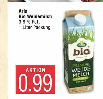 Marktkauf Arla Bio Weidemilch Angebot