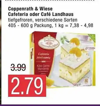 Marktkauf Coppenrath & Wiese Cafeteria Oder Café Landhaus Angebot