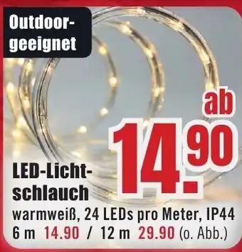 B1 Discount Baumarkt LED-Lichtschlauch Angebot