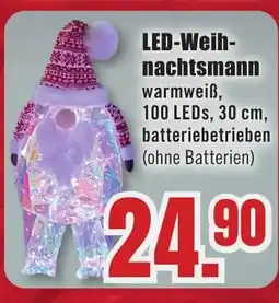B1 Discount Baumarkt LED-Weihnachtsmann Angebot