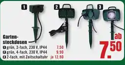 B1 Discount Baumarkt Garten- steckdosen Angebot
