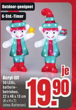 B1 Discount Baumarkt Acryl-Elf Angebot