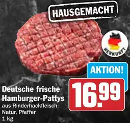 HIT Deutsche frische Hamburger-Pattys Angebot