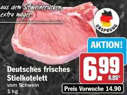 HIT Deutsches frisches Stielkotelett Angebot