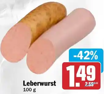 HIT Leberwurst Angebot