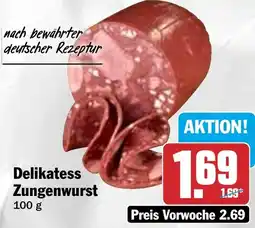 HIT Delikatess Zungenwurst Angebot