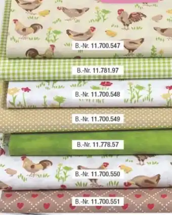 Buttinette Patchwork-Quiltpaket Hühner Angebot