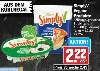 HIT SimplyV Vegane Produkte Angebot
