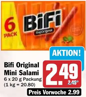 HIT Bifi Original Mini Salami Angebot