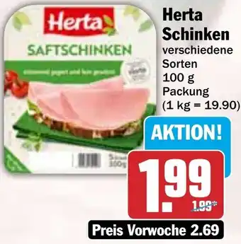 HIT Herta Schinken Angebot