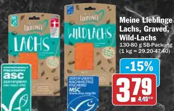 HIT Meine Lieblinge Lachs, Graved, Wild Lachs Angebot
