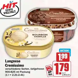 HIT Langnese Cremissimo Angebot