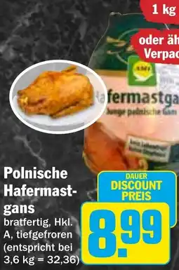 HIT Polnische Hafermastgans Angebot