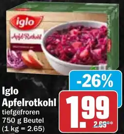 HIT Iglo Apfelrotkohl Angebot