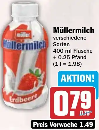 HIT müller Müllermilch Angebot