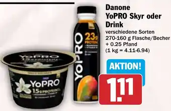 HIT Danone YOPRO Skyr oder Drink Angebot