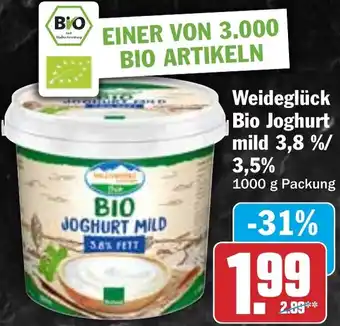 HIT Weideglück Bio Joghurt mild Angebot