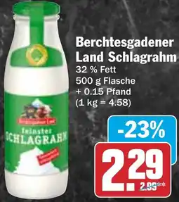 HIT Berchtesgadener Land Schlagrahm Angebot