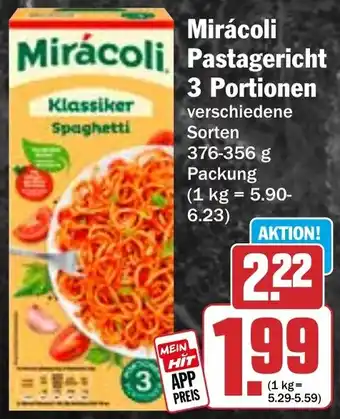 HIT Miracoli Pastagericht 3 Portionen Angebot