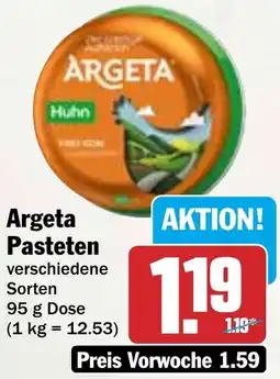 HIT Argeta Pasteten Angebot