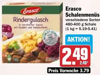 HIT Erasco Schalenmenüs Angebot