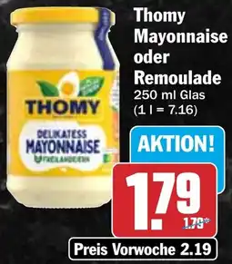 HIT Thomy Mayonnaise oder Remoulade Angebot
