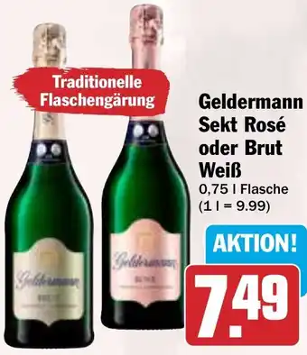 HIT Geldermann Sekt Rosé oder Brut Weiß Angebot