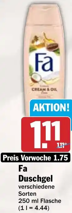 HIT Fa Duschgel Angebot