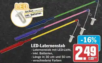 HIT LED-Laternenstab Angebot