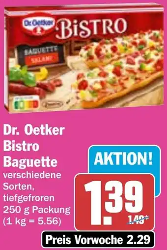 HIT Dr. Oetker Bistro Baguette Angebot