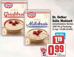 HIT Dr. Oetker Süße Mahlzeit Angebot