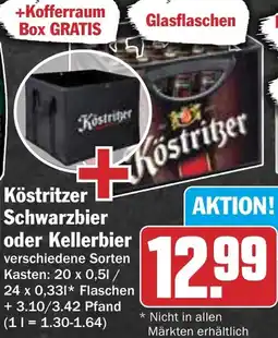 HIT Köstritzer Schwarzbier oder Kellerbier Angebot