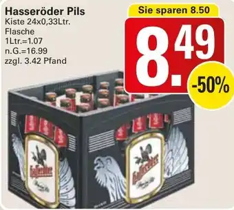 WEZ Hasseröder Pils Angebot
