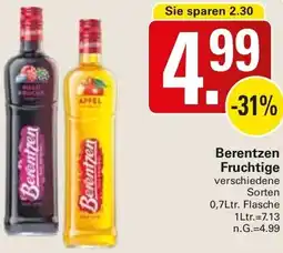 WEZ Berentzen Fruchtige Angebot