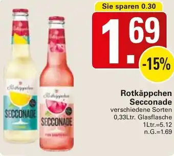 WEZ Rotkäppchen Secconade Angebot