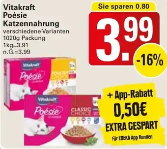 WEZ Vitakraft Poésie Katzennahrung Angebot