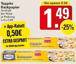 WEZ Toppits Backpapier Angebot