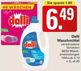 WEZ Dalli Waschmittel Angebot