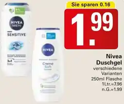 WEZ Nivea Duschgel Angebot