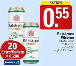 WEZ Ratskrone Pilsener Angebot