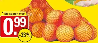 WEZ Spanische Clementinen oder Orangen Angebot