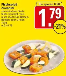WEZ Fischspieẞ Zucchini Angebot