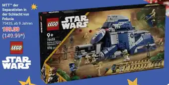 Globus LEGO STAR WARS MTT der Separatisten in der Schlacht von Felucia Angebot