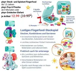 Globus play+ Steck- und Spielset Fingerfood Angebot