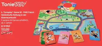 Globus Tonieplay Game M PAW Patrol Heldenhafte Rettung in der Abenteuerbucht Angebot