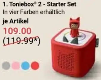 Globus Toniebox 2 - Starter Set Angebot