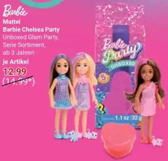 Globus Mattel Barbie Chelsea Party Angebot