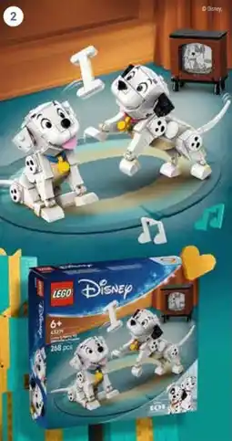 Globus LEGO DISNEY 43271 Die Welpen Lucky und Penny aus 101 Dalmatiner Angebot