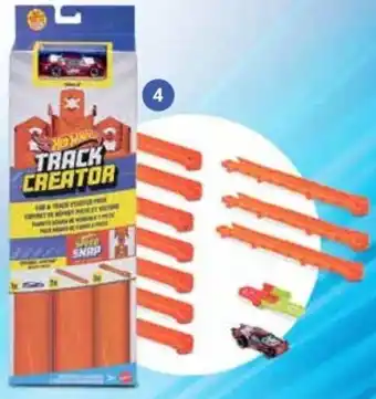 Globus Mattel Hot Wheels Track Creator Track & Car Starter Pack Angebot