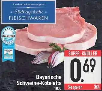 E-Center Bayerische Schweine-Koteletts Angebot